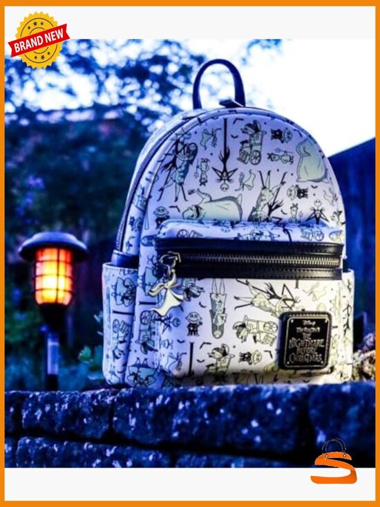 Loungefly Nightmare Before Christmas Glow Mini Backpack main image 4